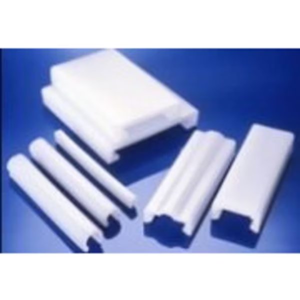 .500 Natural UHMW Half Round EPP-3, Tivar UHMW EPP-303 Profile, 10 F, Professional Plastics, Mfr#: PUHMWPROFILE-EPP-303-10